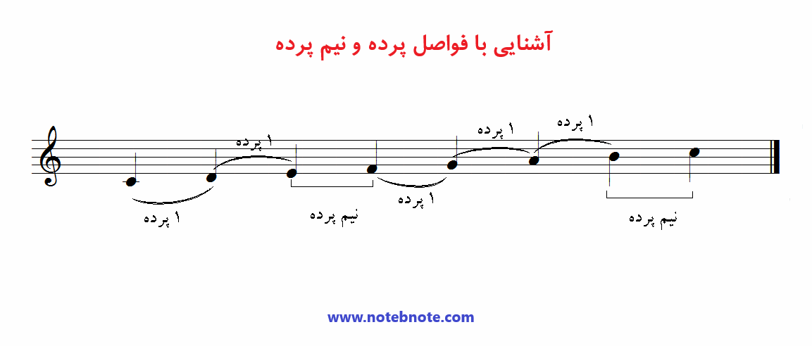 فواصل پرده و نیم پرده